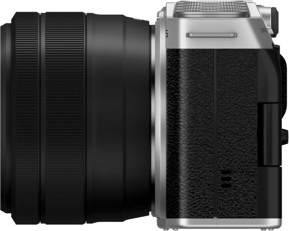 Fujifilm X-M5 Mirrorless Digital Camera XC15-45mmF3.5-5.6 OIS PZ Lens Kit - Silver - Image 4