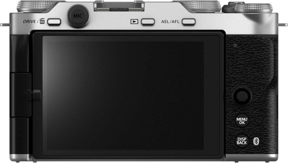 Fujifilm X-M5 Mirrorless Digital Camera XC15-45mmF3.5-5.6 OIS PZ Lens Kit - Silver - Image 5