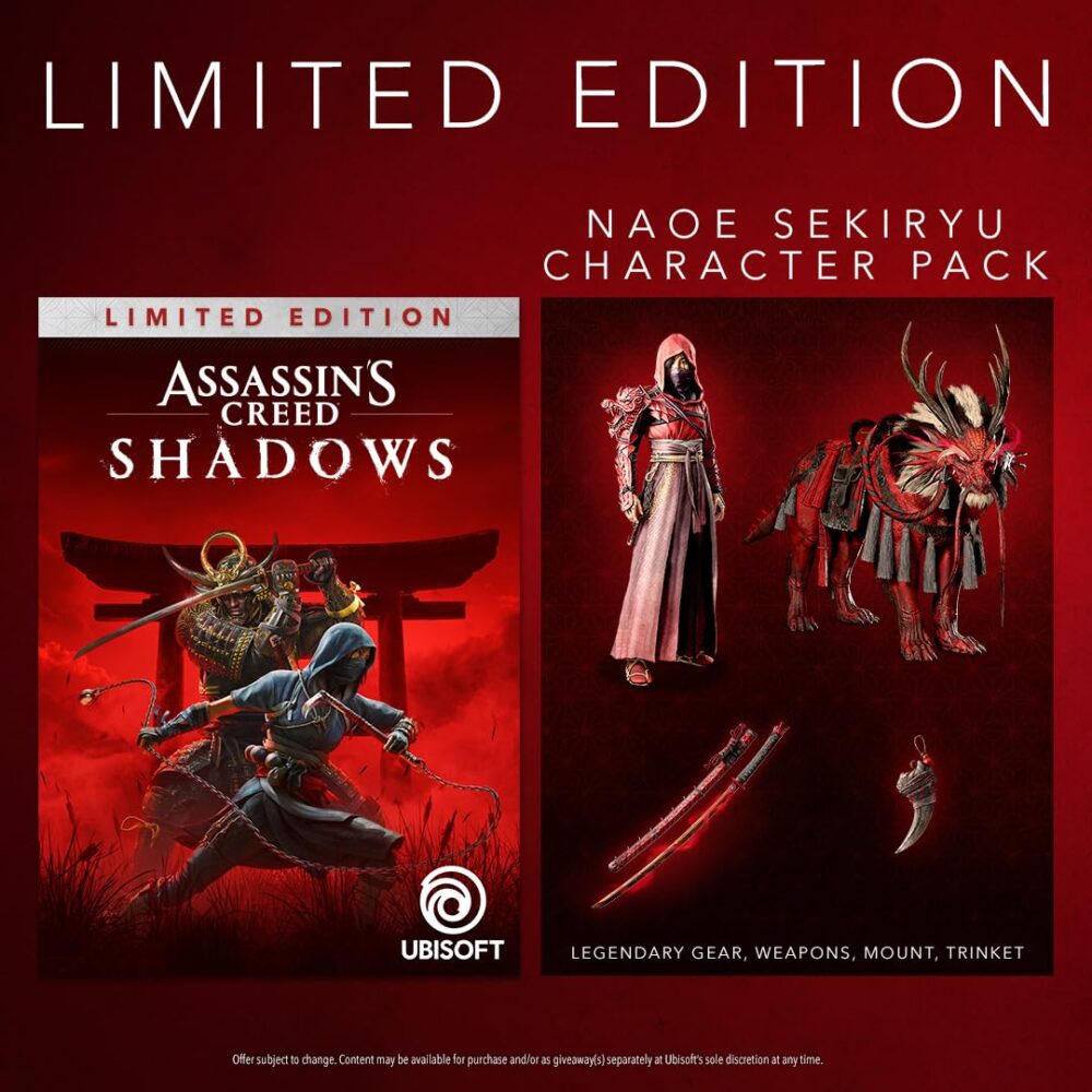 Assassin’s Creed Shadows - Limited Edition (Amazon Exclusive), PlayStation 5 - Image 3
