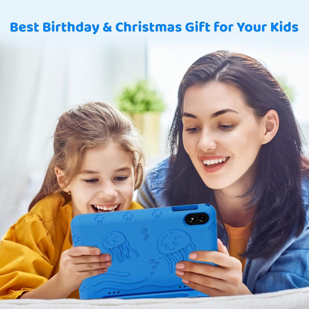 2025 Upgraded Kids Tablet, Octa-core, 10 Inch Android 14 Tablet for Kids with Case, 6000mAh Battery with Kids Space, Parental Control, Dua l WiFi6, Kids App Pre-Installed, Great Gift for Children - Image 7