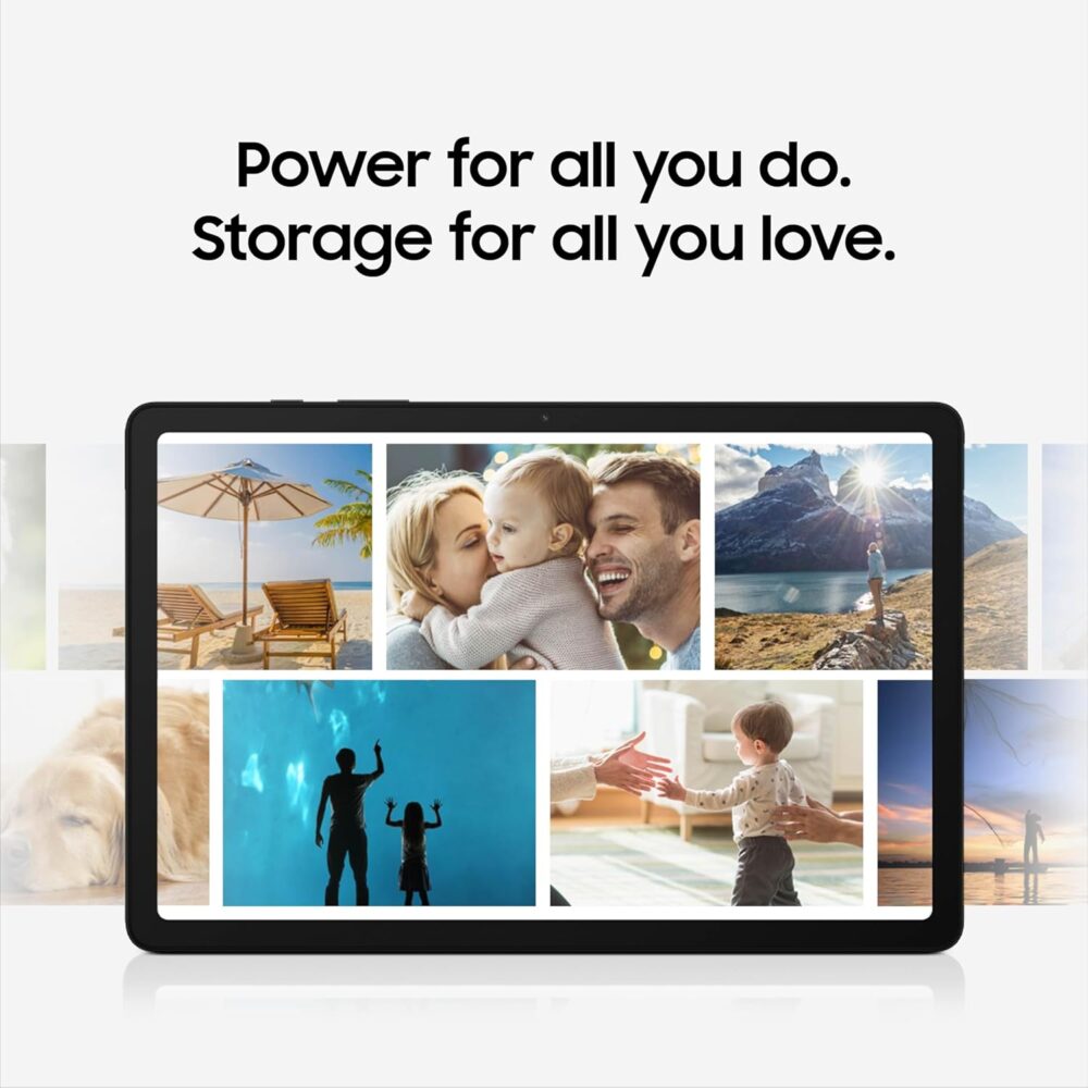 Samsung Galaxy Tab A9+ Plus 11” 128GB Android Tablet, Big Screen, Quad Speakers, Upgraded Chipset, Multi Window Display, Slim, Light, Durable, Kids Friendly Design, US Version, 2024, Graphite - Image 6
