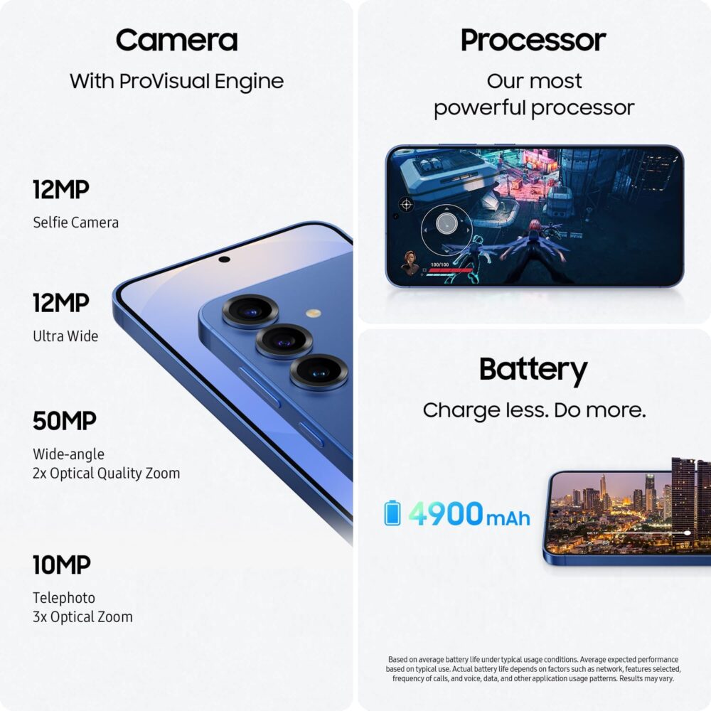 SAMSUNG Galaxy S25+ Cell Phone, 256GB AI Smartphone, Unlocked Android, AI Camera, Fast Processor, ProScaler Display, Long Battery Life, 2025, US 1 Yr Manufacturer Warranty, Navy - Image 7