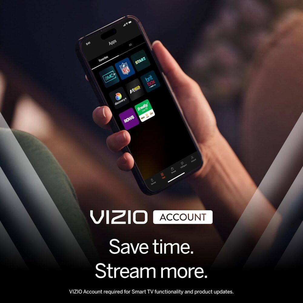 VIZIO 32-inch HD Smart TV 720p LED w/Alexa Compatibility, Google Cast Built-in, Bluetooth Headphone Capable (VHD32M-08, New) - Image 6