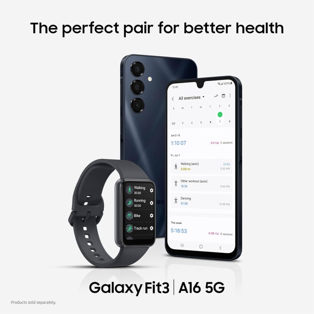 SAMSUNG Galaxy A16 5G A Series Cell Phone, Unlocked Android Smartphone, Large AMOLED Display, Durable Design, Super Fast Charging, Expandable Storage, US Version, 2025, Blue Black - Image 6
