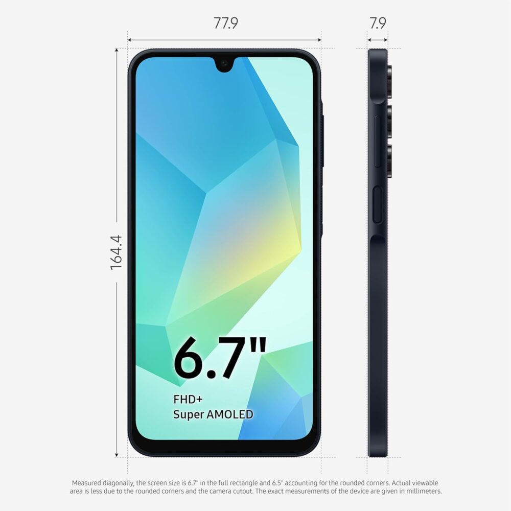 SAMSUNG Galaxy A16 5G A Series Cell Phone, Unlocked Android Smartphone, Large AMOLED Display, Durable Design, Super Fast Charging, Expandable Storage, US Version, 2025, Blue Black - Image 11