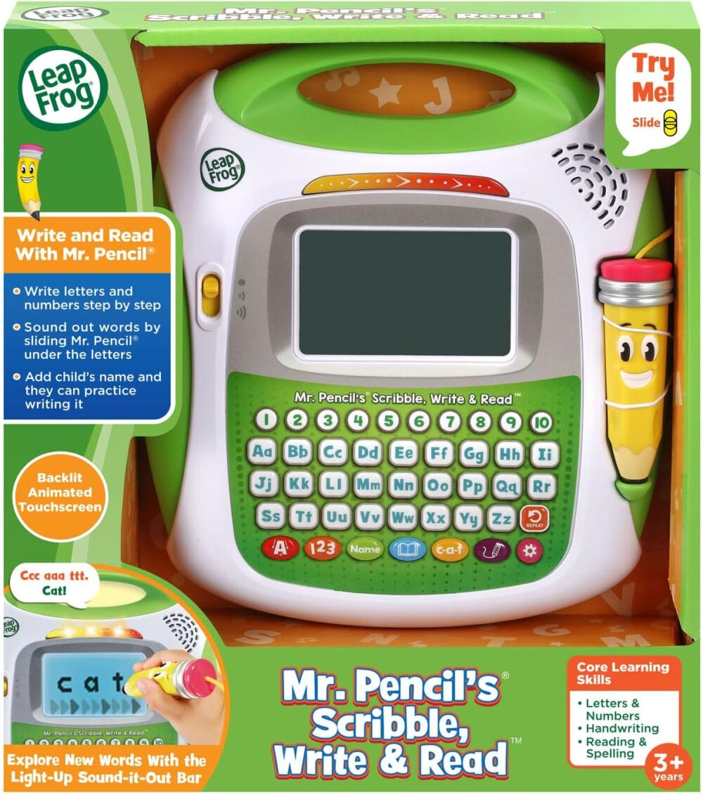 LeapFrog Mr Pencil's Scribble Write and Read, Green - Image 8