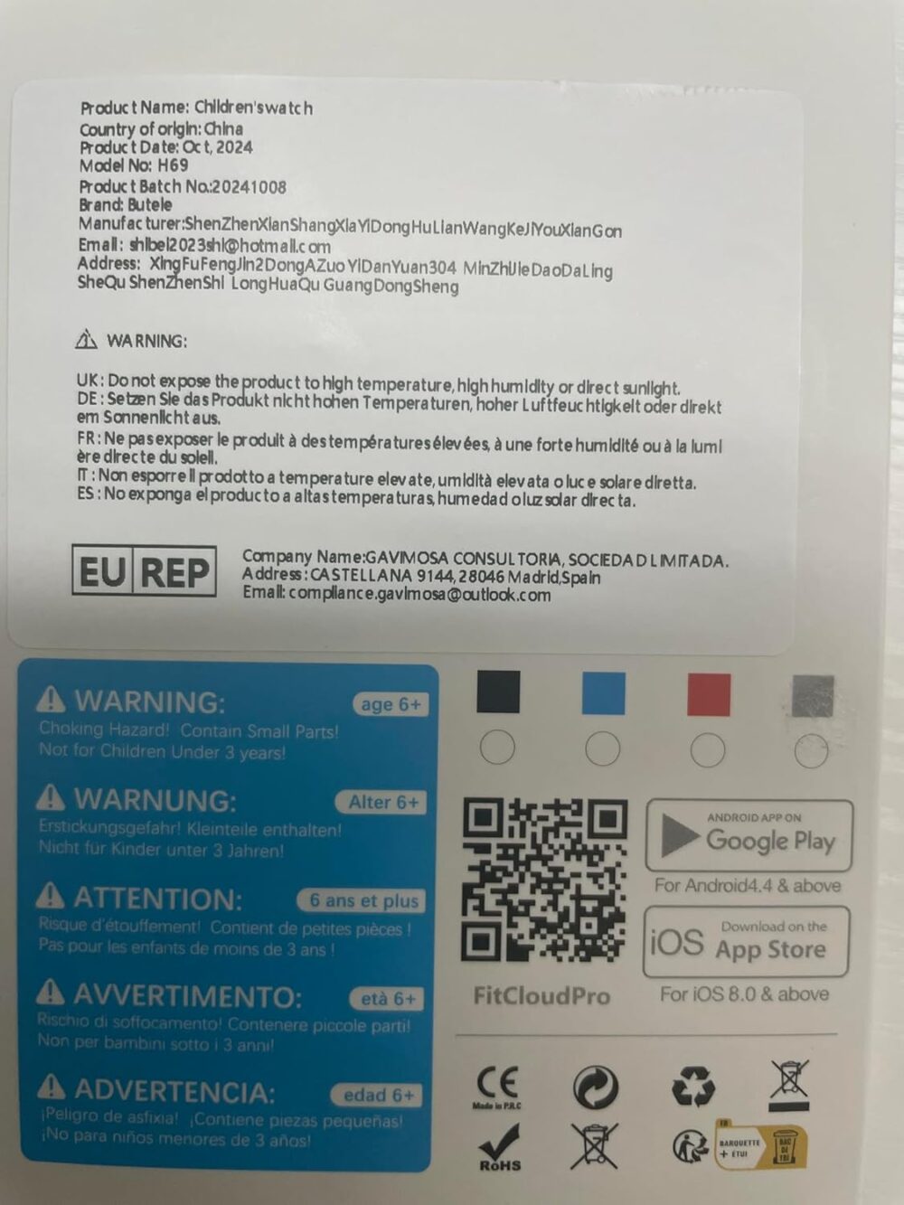 Kids Smart Watch, Smart Watch for Kids 4-16 Years Old with Sleep Mode, 19 Sports Mode, Pedometer, Birthday Gift for Boys Girls, Blue - Image 10