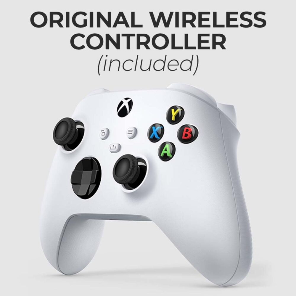 Zeust Xbox One S 512GB Console Bundle - Includes the Xbox One Series S 500 GB Console White, 1 Wireless Controller, HDMI Cable, and Microfiber Cloth - Compact Digital Gaming Console (Renewed) - Image 5