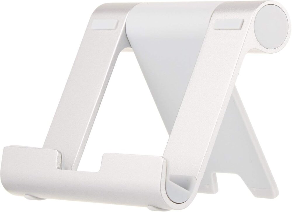AmazonBasics L6LSH001-CS-R Multi-Angle Portable Stand for Tablets, E-readers and Phones - Silver - Image 3