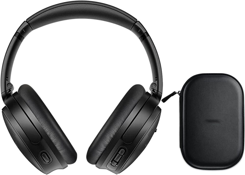 SOULWIT Earpads Replacement for Bose QuietComfort 45 (QC45)/QuietComfort SE (QC SE)/New Quiet Comfort Wireless Over-Ear Headphones, Ear Pads Cushions with Softer Protein Leather - Black - Image 10