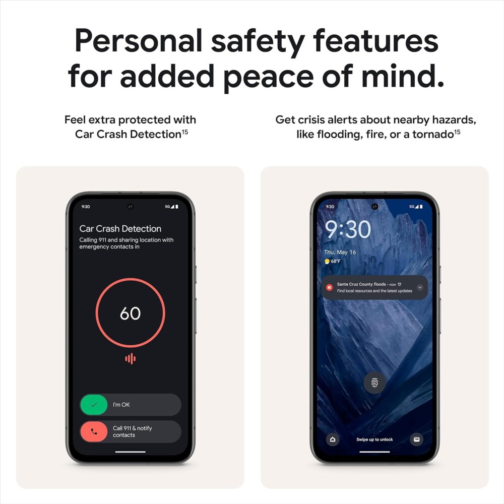 Google Pixel 8a - Unlocked Android Phone with Google AI, Advanced Pixel Camera and 24-Hour Battery - Obsidian - 128 GB - Image 8