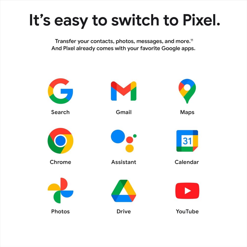 Google Pixel 8a - Unlocked Android Phone with Google AI, Advanced Pixel Camera and 24-Hour Battery - Obsidian - 128 GB - Image 14