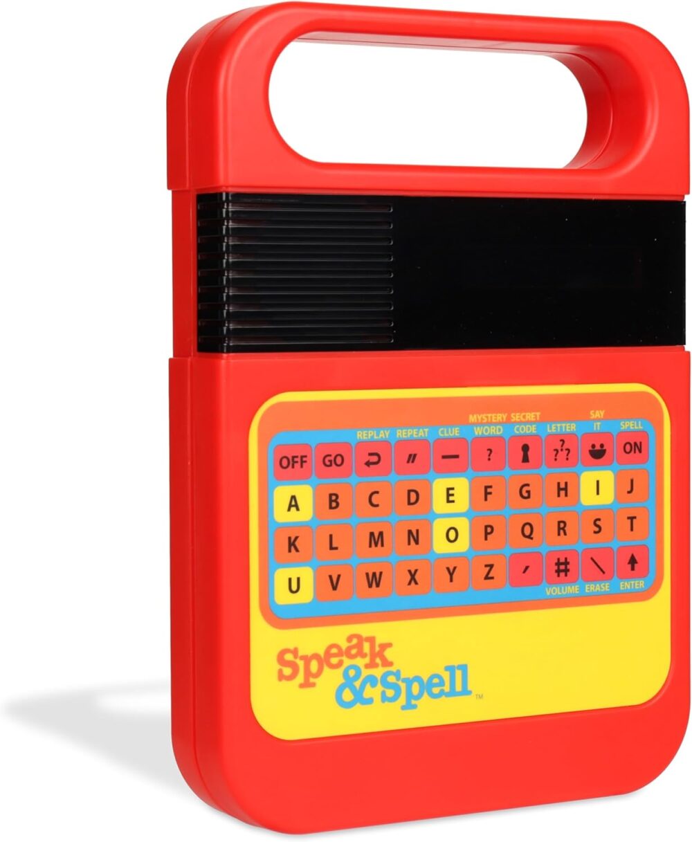 Speak & Spell Electronic Game - Educational Learning Toy, Spelling Games, 80s Retro Handheld Arcade, Autism Toys, Activity for Boys, Girls, Toddler, Ages 7+ - Image 7