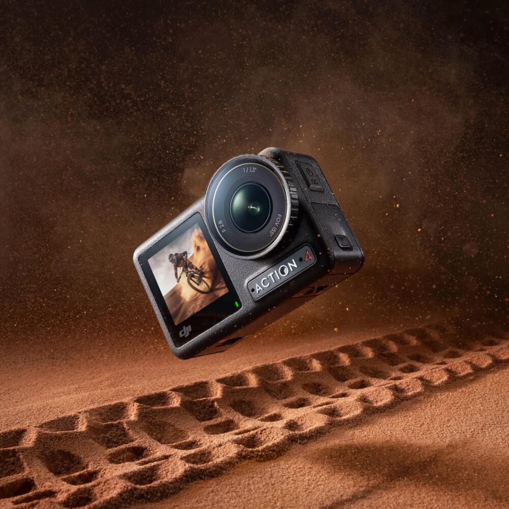DJI Osmo Action 4 Essential Combo, 4K/120fps Waterproof Action Camera with a 1/1.3-Inch Sensor, Stunning Low-Light Imaging,10-bit & D-Log M Color Performance, Long-Lasting 160 Mins, Outdoor Camera - Image 9