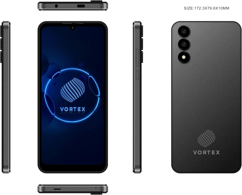 CB68 Unlocked Smartphone, 6.74” HD+ Display, 4G LTE Volte, Android 14, UNISOC SC9863 Octa-Core, 3GB RAM + 16GB Storage (Expandable up to 128GB), 4000mAh Battery, Dual SIM, Type-C - Image 3