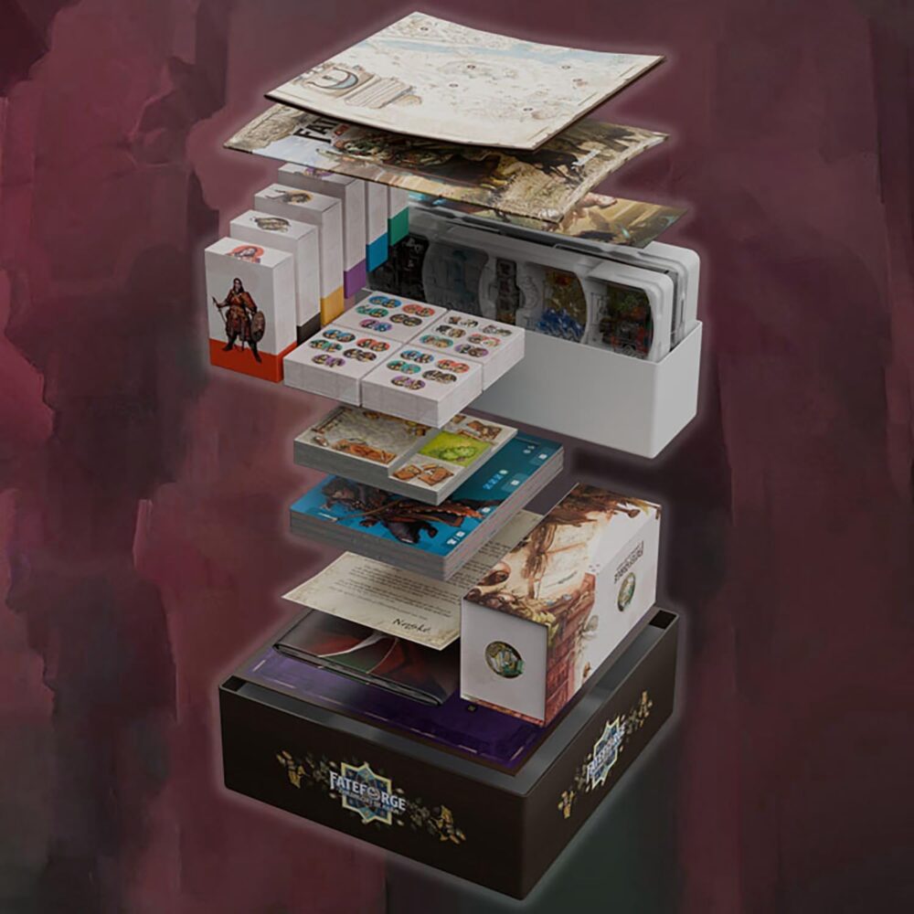 Fateforge Chronicles of Kaan - Strategy Board Game, App Story-Driven Co-Op Action Adventure, Fast-Paced Combat, Age 14+, 1-4 Players - Image 3