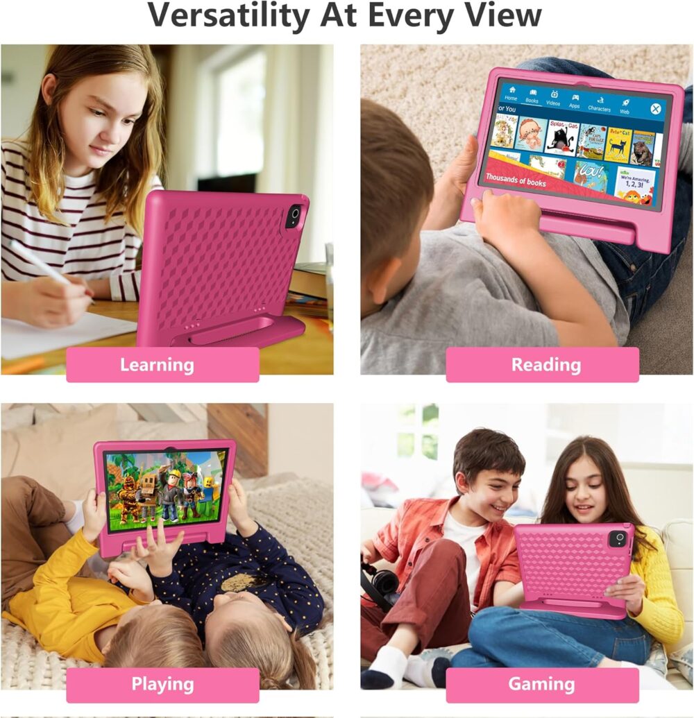 Upgraded Kids Learning Tablet – Octa-core Processor, 10.1" HD Display, Preloaded Educational Apps, Parental Controls, Kid-Proof Case, and Long Battery Life - Image 5