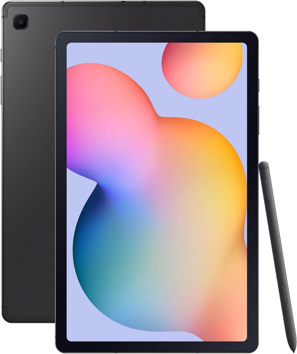 SAMSUNG Galaxy Tab S6 Lite 10.4' 64GB WiFi Android Tablet, S Pen Included, Gaming Ready, Long Battery Life, Slim Metal Design, Expandable Storage, US Version, Oxford Gray, Amazon Exclusive (2024) - Image 2