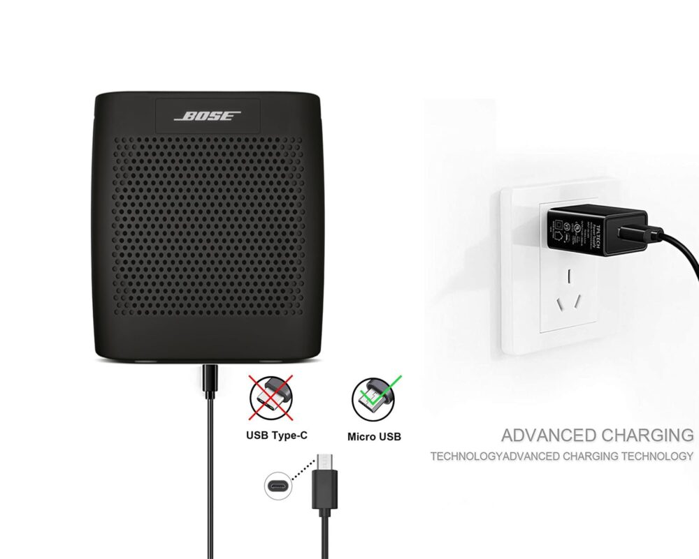Charger Cable Compatible for Bose SoundLink Color I, II, III, Bose SoundLink Mini 2 II, Micro, SoundLink Revolve, Revolve Plus, Soundwear Companion Wearable Bluetooth Speaker Charging Cord Adapter… - Image 4