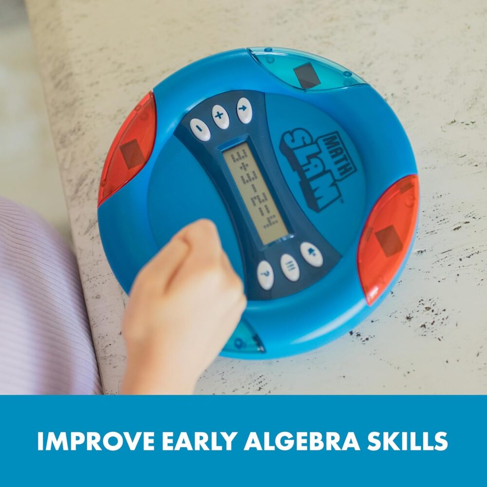Educational Insights Math Slam Digital Math Game - Educational Games for Kids Ages 5+, Handheld Electronic Math Game for Kids - Image 5