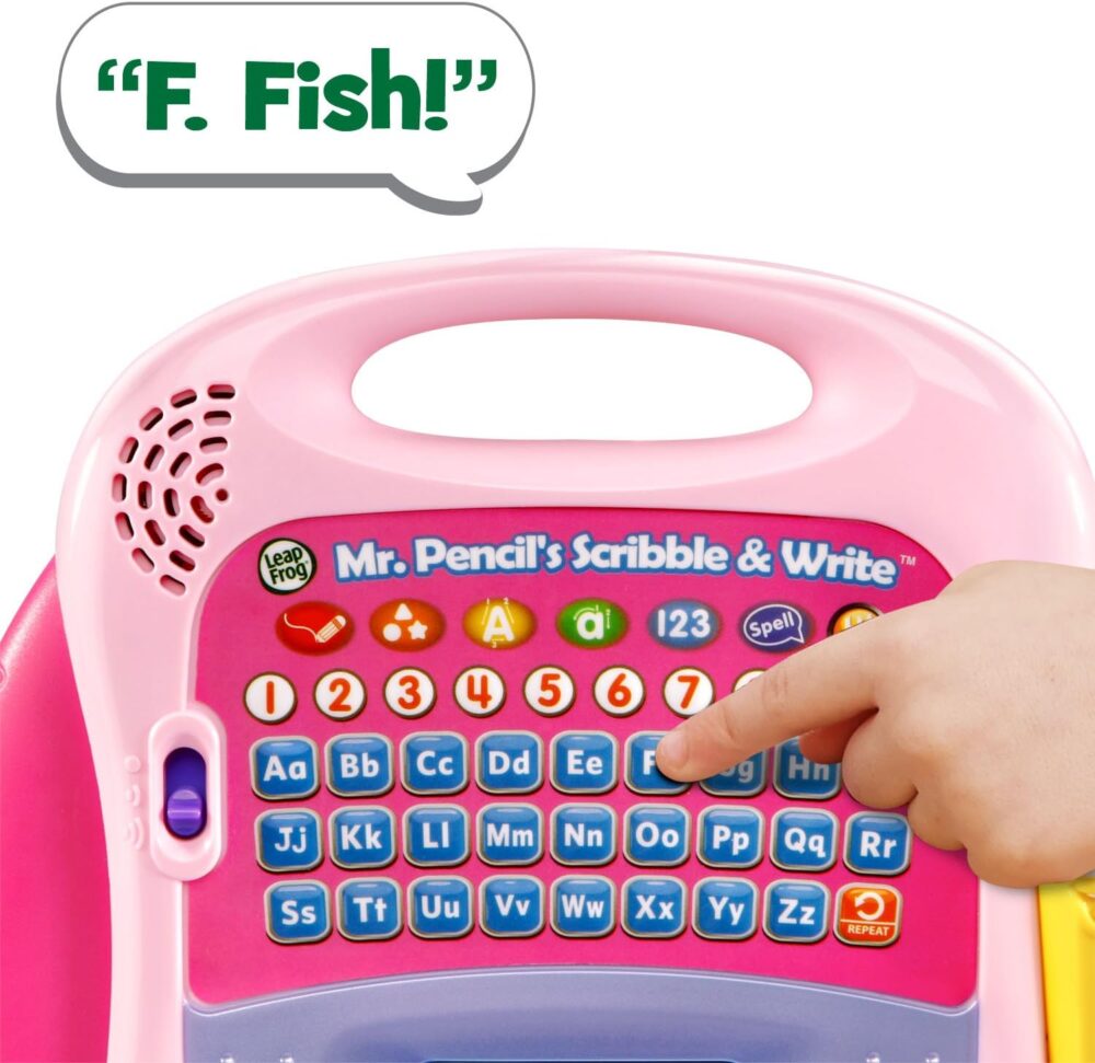 LeapFrog Mr. Pencil's Scribble & Write, Pink - Image 5