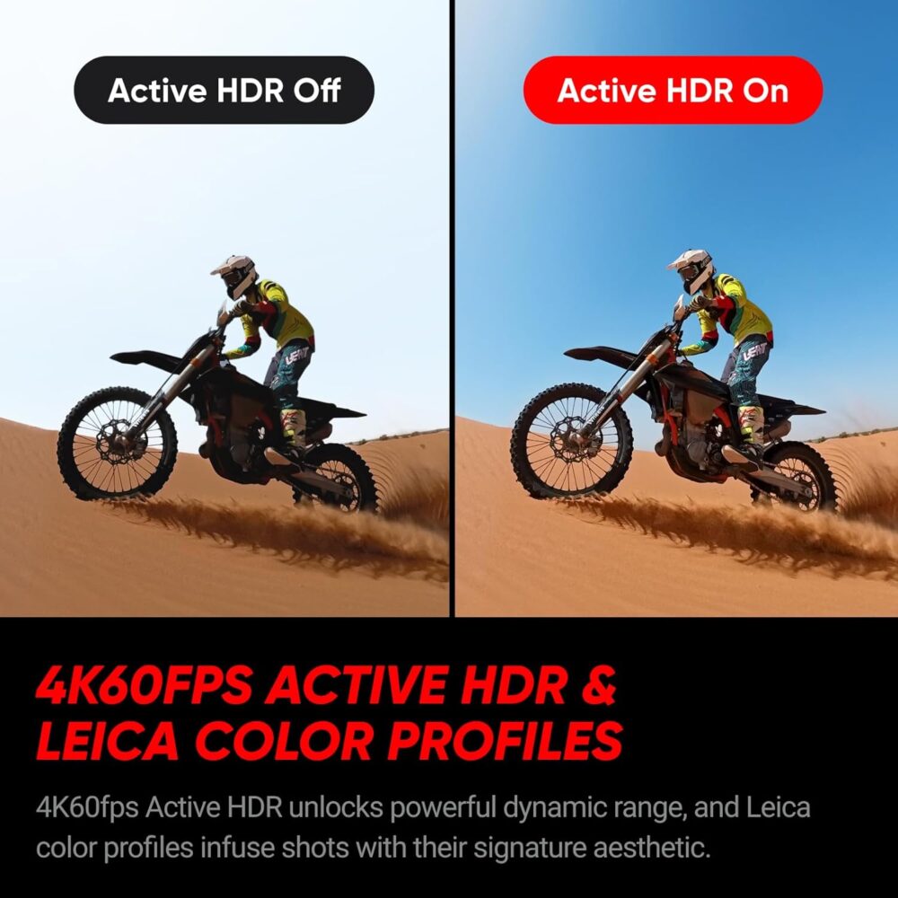 Insta360 Ace Pro 2 Standard Dual Battery Bundle -8K Waterproof Action Camera Co-Engineered with Leica, 1/1.3" Sensor, Dual AI Chip, Leading Low Light, Superior Audio, Flip Screen & AI Editing - Image 7