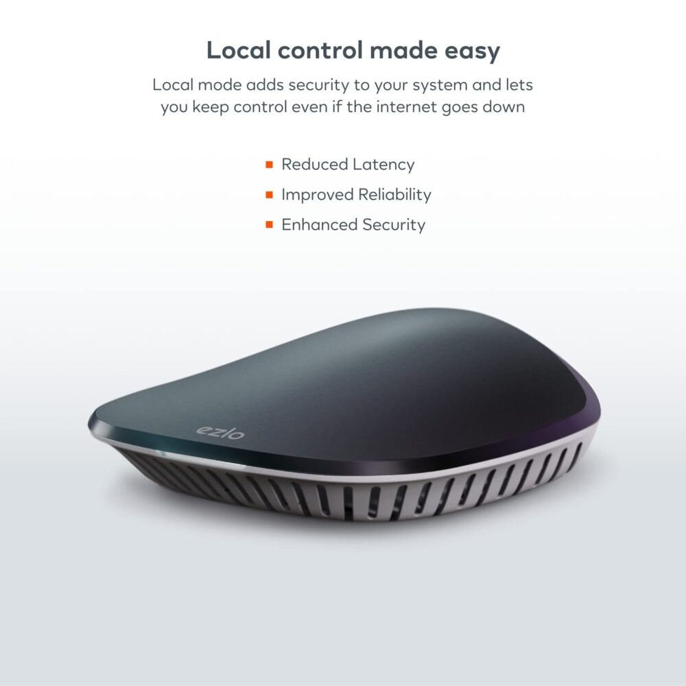 Ezlo Plus Smart Home Hub with Zigbee & Z-Wave. Works with Wi-Fi Devices Associated with Amazon Alexa Devices & Google Assistant to Control Smart Locks, Smart Lights, Smart Switch and CCTV Cameras - Image 9