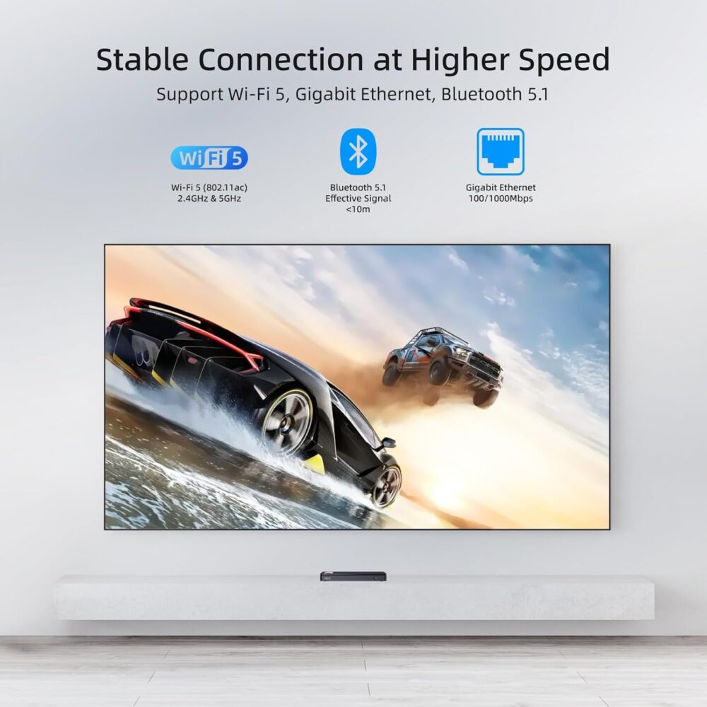 MeLE Overclock4C Mini PC, 12th Alder Lake-N100(up to 3.4GHz,4C/4T), 16GB DDR4 512GB Micro Desktop Computer, 4K Triple Display, All-in-one USB-C, USB3.2/WiFi/BT/Ethernet on Business Home Office - Image 6