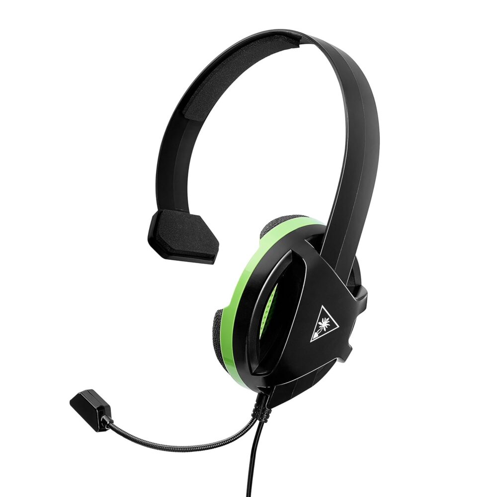 Turtle Beach Recon Chat Xbox Headset - Xbox Series X, Xbox Series S, Xbox One, PS5, PS4 Pro, PS4, Mobile & PC with 3.5mm – Glasses Friendly, High-Sensitivity Mic, Black - Image 3