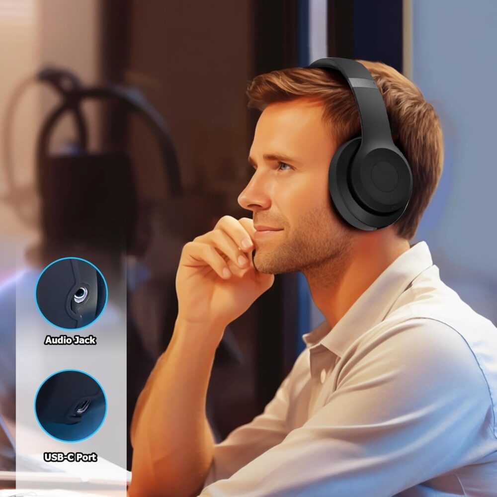 Silicone Sweat Earpad Covers for Beats Solo 4, Solo 3 Headphones, Shockproof and Drop-Resistant, Sweat-Proof and Dirt-Resistant (Black) - Image 8