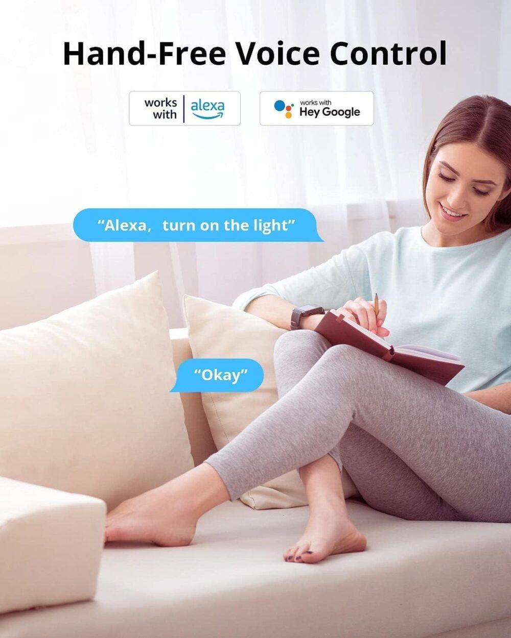 SONOFF S31 WiFi Smart Plug with Energy Monitoring, 15A Smart Outlet Timer Switch ETL Certified, Compatible with Alexa & Google Home, IFTTT Supporting, 2.4 Ghz Wi-Fi Only - Image 7