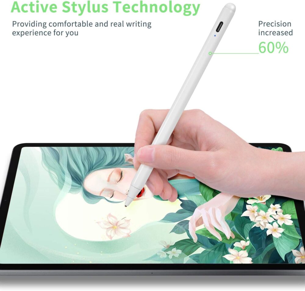 Stylus Pen for Lenovo Yoga C740/C940/ThinkPad, Active Digital Pencil Compatible with Lenovo Yoga C740/C940/ThinkPad Stylus Pen,Good for Sketching and Drawing Pens,White - Image 7
