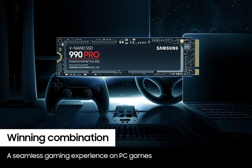 SAMSUNG 990 PRO SSD 1TB PCIe 4.0 M.2 2280 Internal Solid State Hard Drive, Seq. Read Speeds Up to 7,450 MB/s for High End Computing, Gaming, and Heavy Duty Workstations, MZ-V9P1T0B/AM - Image 5