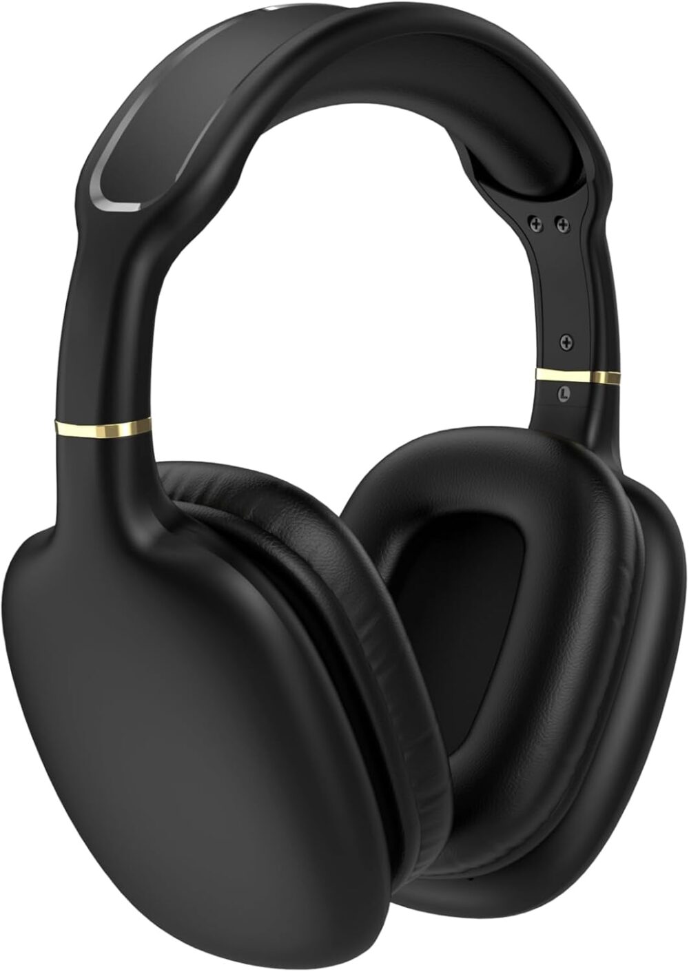 TJ - Active Noise Cancellation Bluetooth Supersoft Leather Over-The-Head Headset Wireless Wired Built-in MIC 24H Playtime High Res Audio Travel/Work/School/Students/Gaming/Running/Gym - Image 4