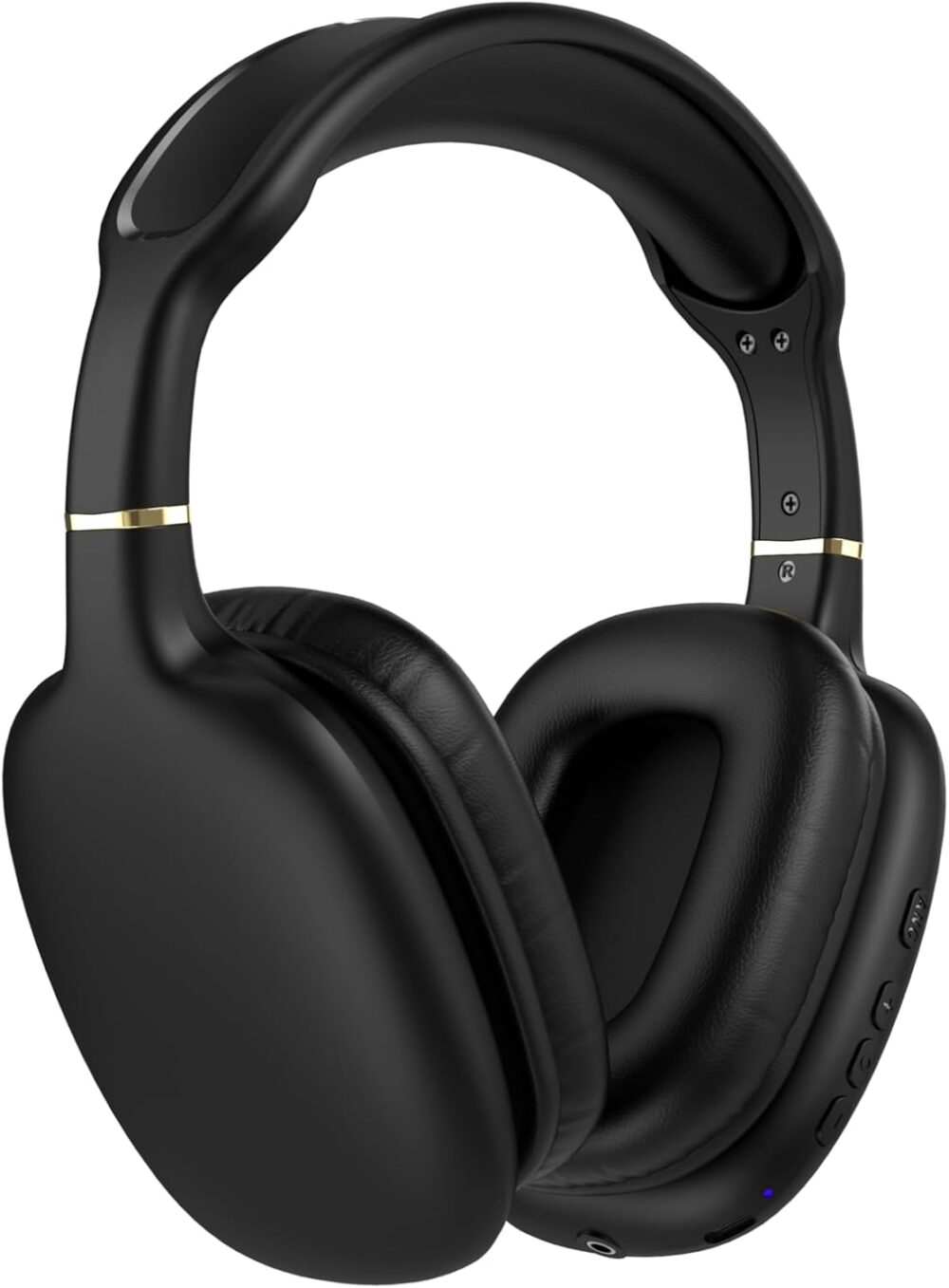 TJ - Active Noise Cancellation Bluetooth Supersoft Leather Over-The-Head Headset Wireless Wired Built-in MIC 24H Playtime High Res Audio Travel/Work/School/Students/Gaming/Running/Gym - Image 7