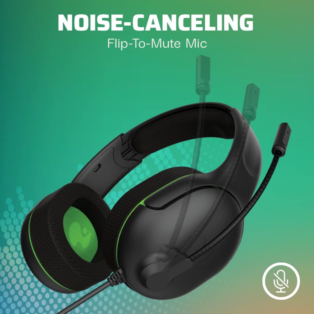 PDP Gaming AIRLITE Pro Headset with Mic for Xbox Series X/S/Xbox One/PC, Wired Power Stereo Headphones, Windows Sonic Spatial Sound, Lightweight Memory Foam - Black - Image 5