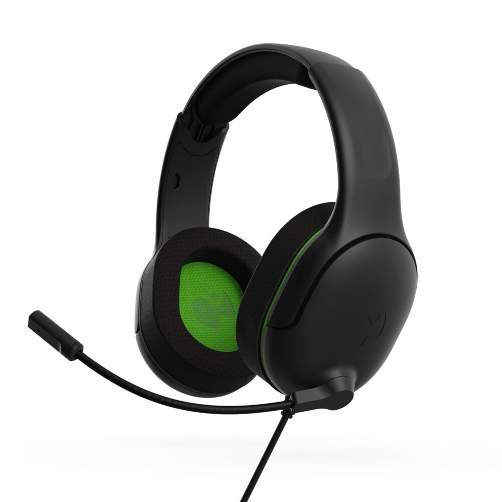 PDP Gaming AIRLITE Pro Headset with Mic for Xbox Series X/S/Xbox One/PC, Wired Power Stereo Headphones, Windows Sonic Spatial Sound, Lightweight Memory Foam - Black - Image 8