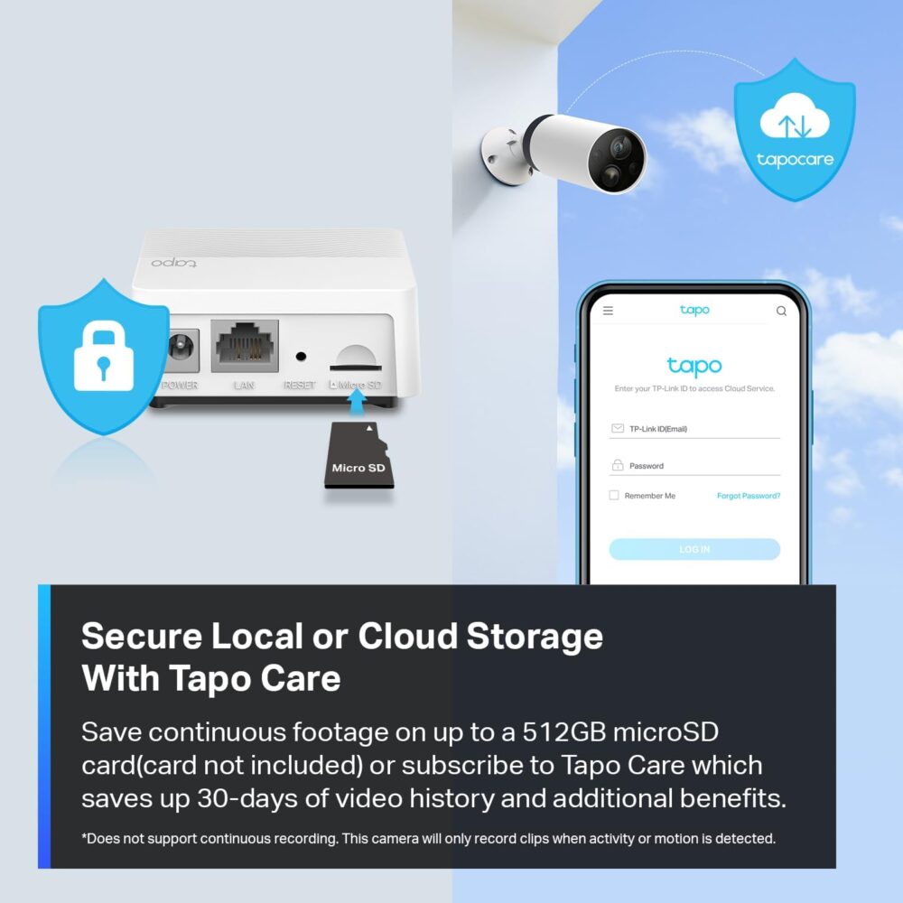 TP-Link Tapo 2K QHD Outdoor Wireless Security Camera System, Up to 180 Day Battery, Color Night Vision w/Starlight Sensor, Motion/Person/Pet/Vehicle Detection, Works w/Alexa &Google Home(Tapo C420S2) - Image 9
