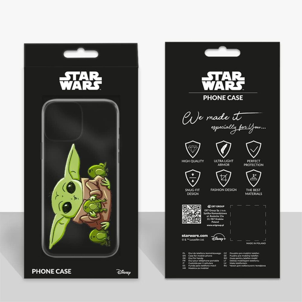 ERT GROUP Mobile Phone Case for Samsung A22 5G Original and Officially Licensed Star Wars Pattern Baby Yoda 002 Perfectly Adapted to The Shape of The Mobile Phone, TPU Case - Image 3