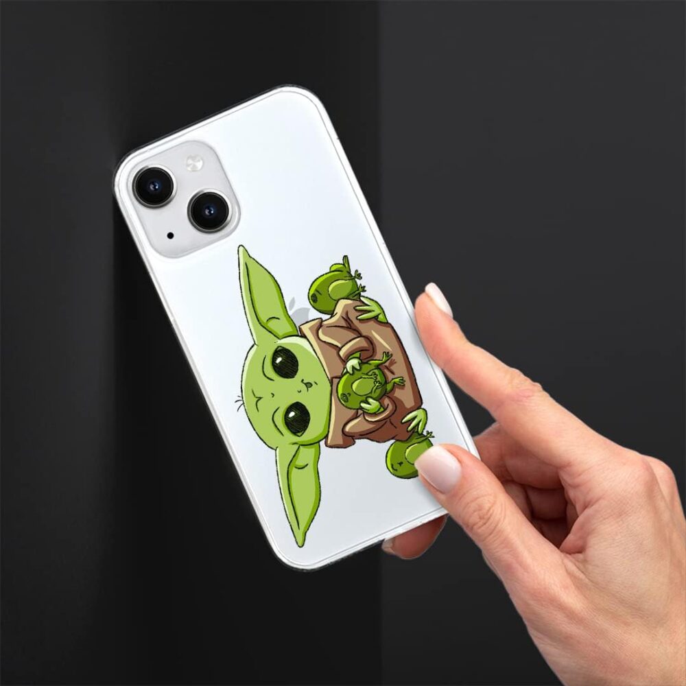 ERT GROUP Mobile Phone Case for Samsung A22 5G Original and Officially Licensed Star Wars Pattern Baby Yoda 002 Perfectly Adapted to The Shape of The Mobile Phone, TPU Case - Image 8