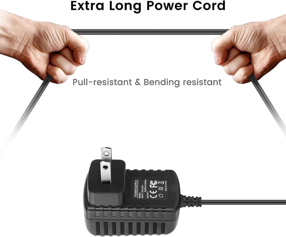 12V AC/DC Adapter for Roku Ultra 4850R Ultimate Streaming Player 4K Device TV HDR10+ Dolby Vision Bluetooth Wi-Fi 6 Live 12VDC Power Supply Cord Cable Battery Charger - Image 4