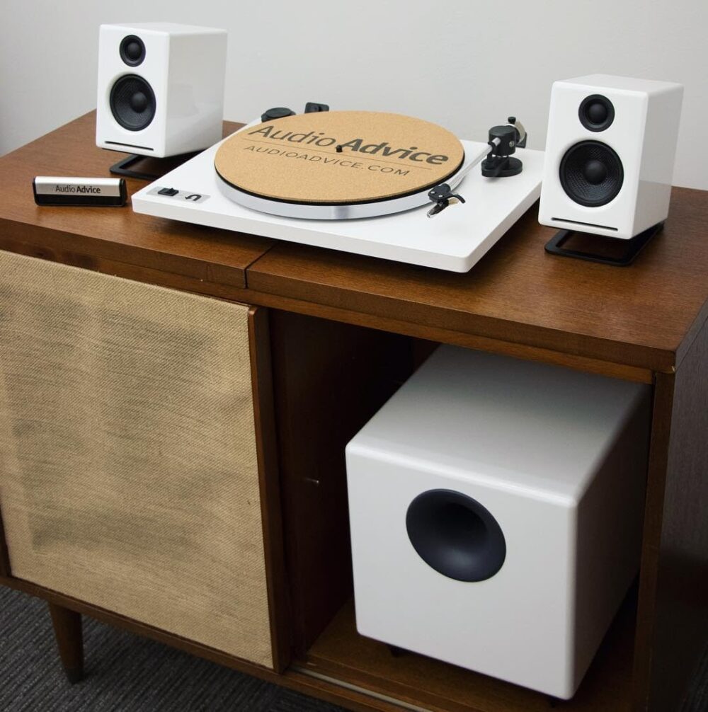 Audioengine S8 Powered Subwoofer Speaker - 250W 8-inch Home Woofer with Built-in Amplifier and Dual Audio Inputs for Home Audio - Image 6