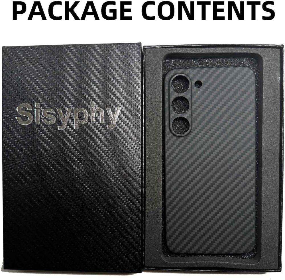 Aramid Fiber Case for Samsung Galaxy S25 5G with Carbon Fiber Texture, Super Slim Protective Cover, Soft Touch Sturdy Durable Case, Snap-on Back Cover Wireless Charging Friendly - Image 6