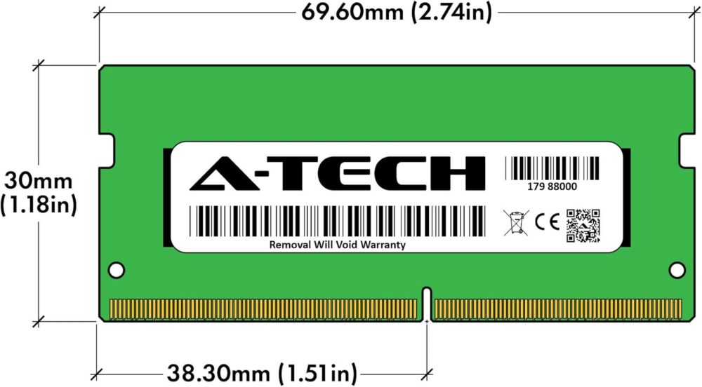 A-Tech 8GB RAM for Dell Inspiron 24 5475 AIO All-in-One Desktop | DDR4 2400MHz PC4-19200 SODIMM 1.2V 260-Pin Non-ECC SO-DIMM Memory Upgrade - Image 6