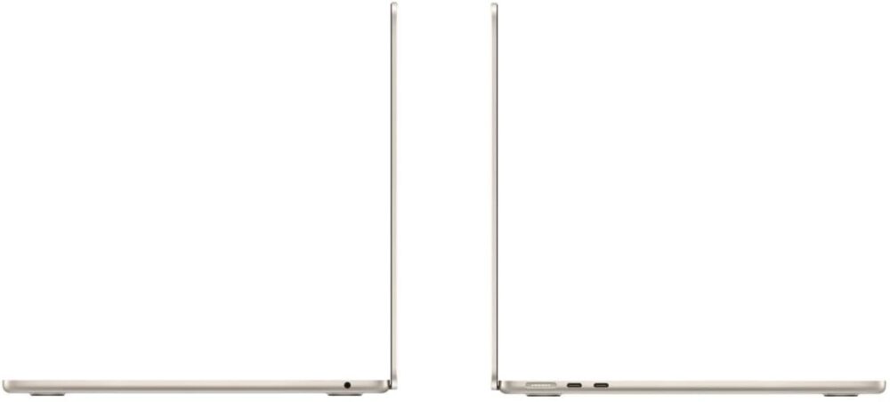 Apple MacBook Air 13.6" with Liquid Retina Display, M2 Chip, Mid 2022 - Starlight, 8-Core/10-Core, 24GB, 35W Dual Adapter, 1TB - Image 6