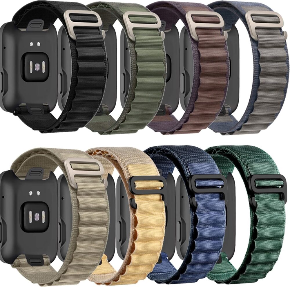 Alpine 8 Pack Watch Band Compatible with Apple Watch Ultra 49mm 46mm 45mm 44mm - Sport Loop, Trail Loop, Ocean Band for Men Women - Breathable for Ultra 2, iWatch Series 10 9 8 7 6 SE 5 4 - Image 2