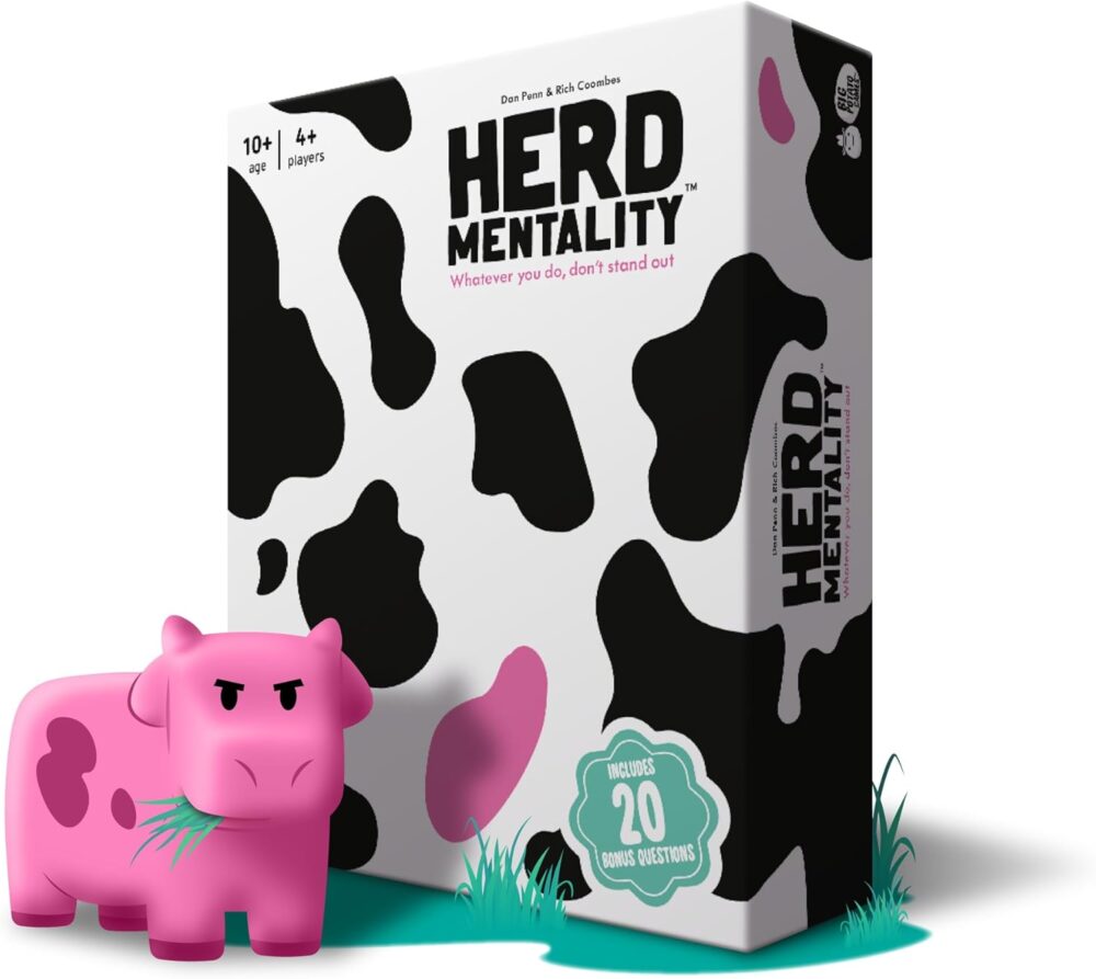 Big Potato Herd Mentality: Udderly Hilarious Board Game for Spring Break Fun | Easy Setup & Play | The Perfect Easter Basket Essential for 4-20 Players | Includes 20 Extra Exclusive Question Cards - Image 2