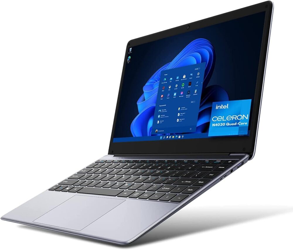 CHUWI HeroBook Pro 14.1'' Laptop, 256GB SSD 8GB RAM, Windows 11 Laptop, 1TB SSD Expand, Intel Celeron N4020(up to 2.8GHz), 2K FHD IPS Display, Ultra Slim, Mini-HDMI, 5G WiFi, USB3.0, Webcam,TF Card - Image 2