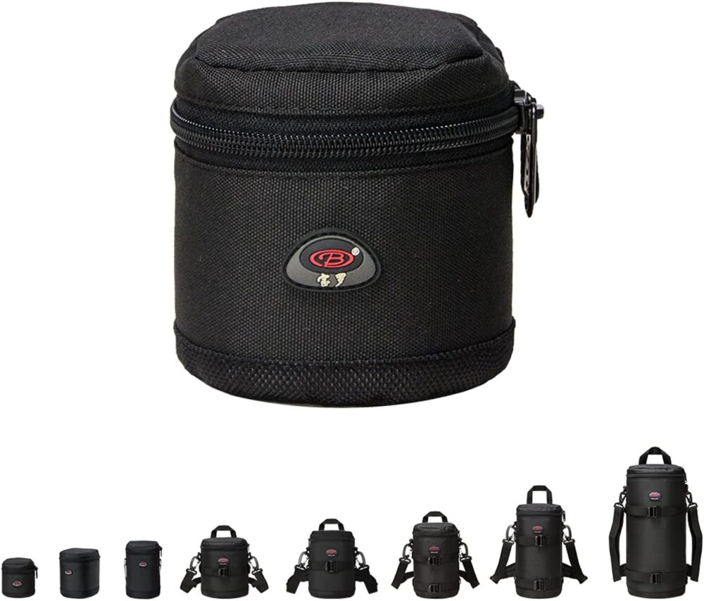 Camera Lens Case DSLR Camera Lens Bag Fits for Canon EF 28mm f1.8 EF 24mm f 2.8EF 50mm F 1.8Ⅱ Nikon 35mm f1.8G 50mm f 1.8D 50mm f1.8 G50mm f 1.4 and other Camera Lens - Image 2