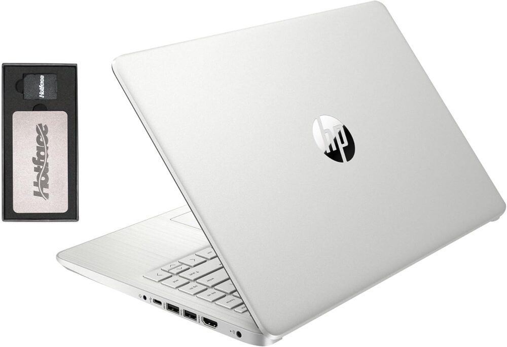 HP Stream 14" HD BrightView Laptop, Intel Celeron N4120, 16GB RAM, 288GB Storage (128GB eMMC + 160GB Docking Station Set), Intel UHD Graphics, 720p Webcam, Wi-Fi, 1 Year Office 365, Win 11 S, Silver - Image 2